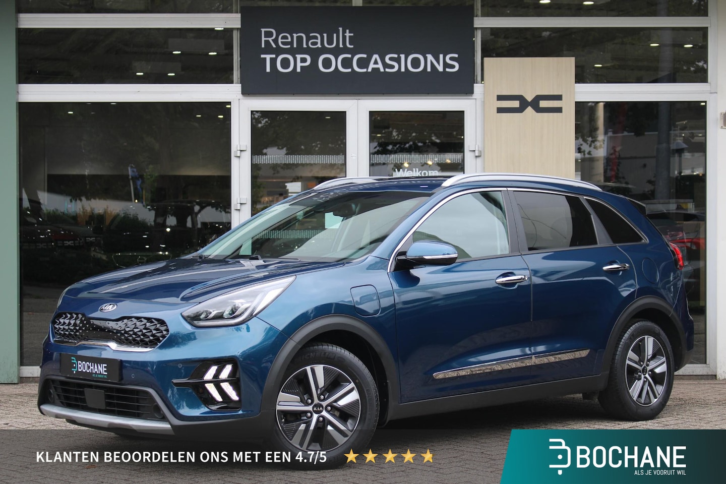 Kia Niro - 1.6 GDi PHEV DynamicPlusLine | Trekhaak | Stoel en stuur verwarming | Parkeersensoren voor - AutoWereld.nl