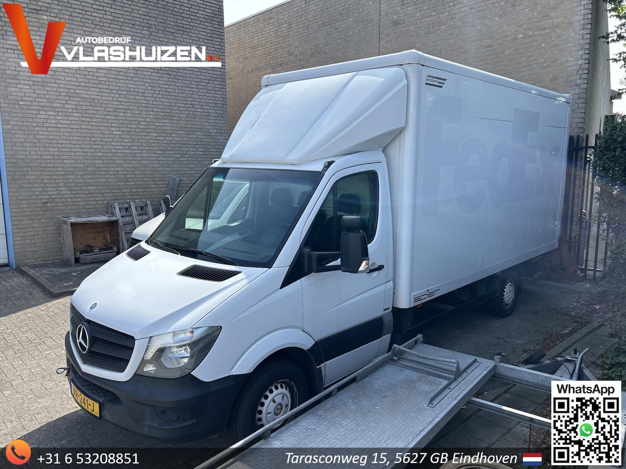 Mercedes-Benz Sprinter - 513 2.2 BlueTEC 432L BAKWAGEN | € 5.950 NETTO! | MOTOR TIKT! | LAADKLEP | EURO 6! - AutoWereld.nl