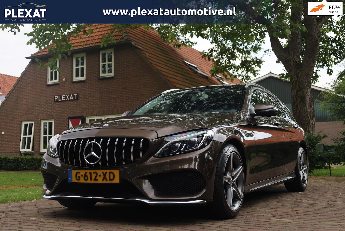 Mercedes-Benz C-klasse Estate - 220 CDI Prestige Aut. | AMG-Pakket | Full Led | Lederen Interieur | Panorama | Stoelverwar - AutoWereld.nl