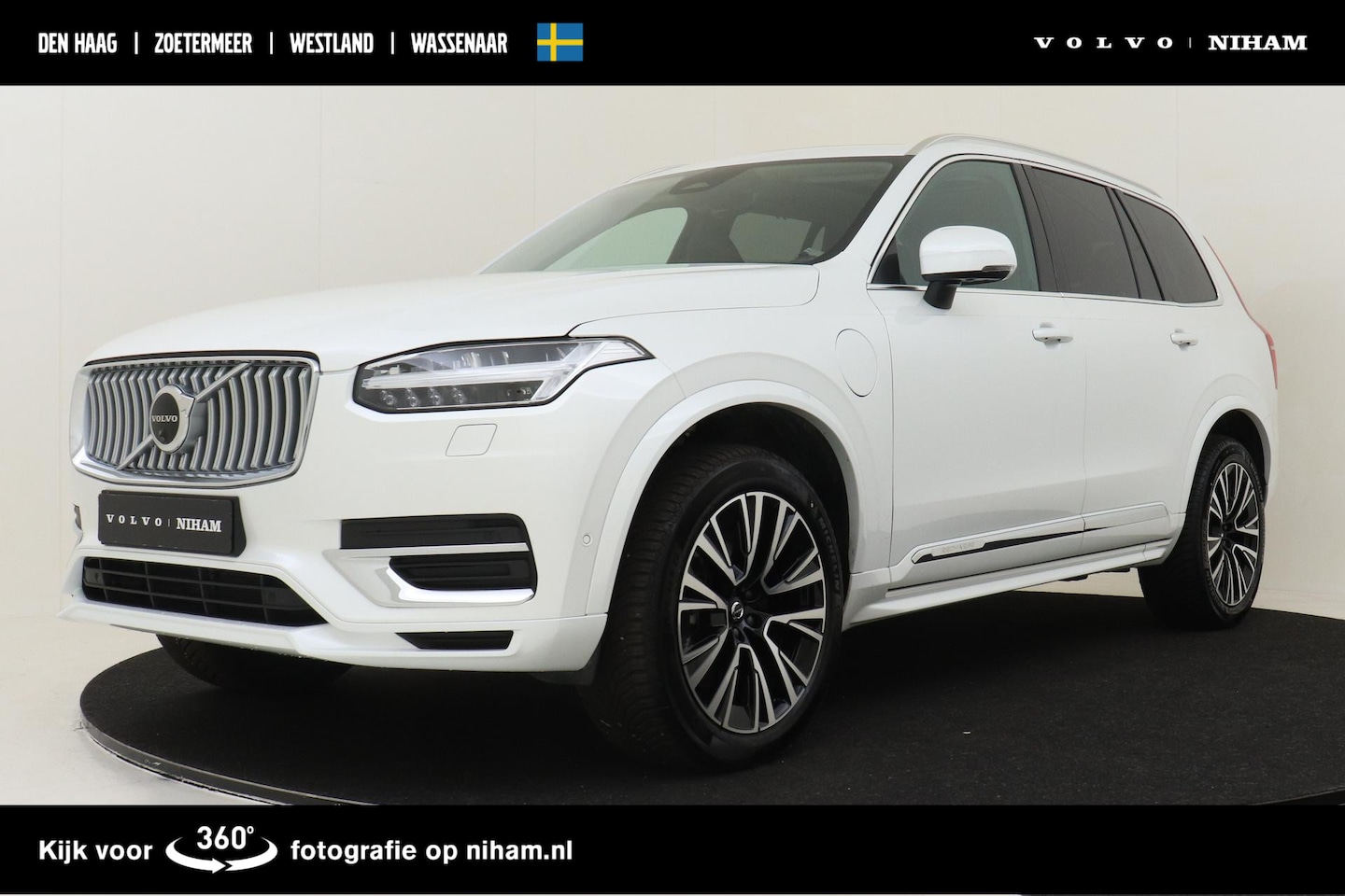 Volvo XC90 - T8 RECHARGE AWD PLUS BRIGHT -PANO.DAK|ADAP.LED|360°CAM|GETINT.GLAS|ALL-SEASON|POWER-SEATS| - AutoWereld.nl