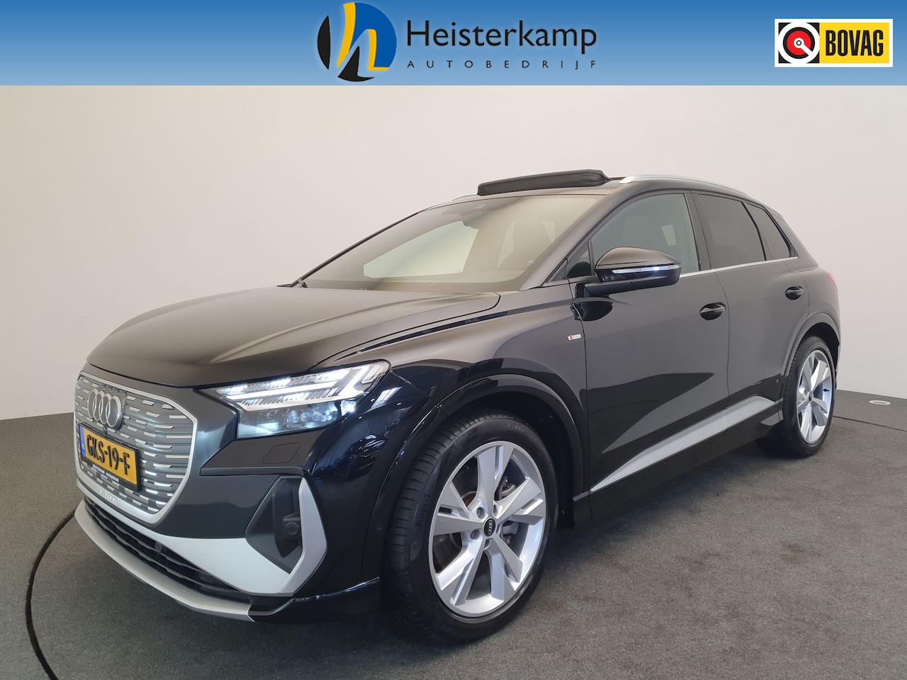 Audi Q4 e-tron - 40 S-Line 77 kWh Panorama dak, ACC, Camera - AutoWereld.nl