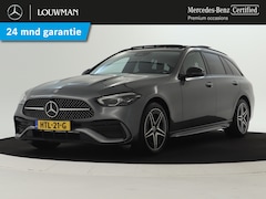 Mercedes-Benz C-klasse Estate - 300 e AMG Plug-In Hybride | AMG Line Advanced Plus | Night Pakket | Trekhaak | Panorama Sc