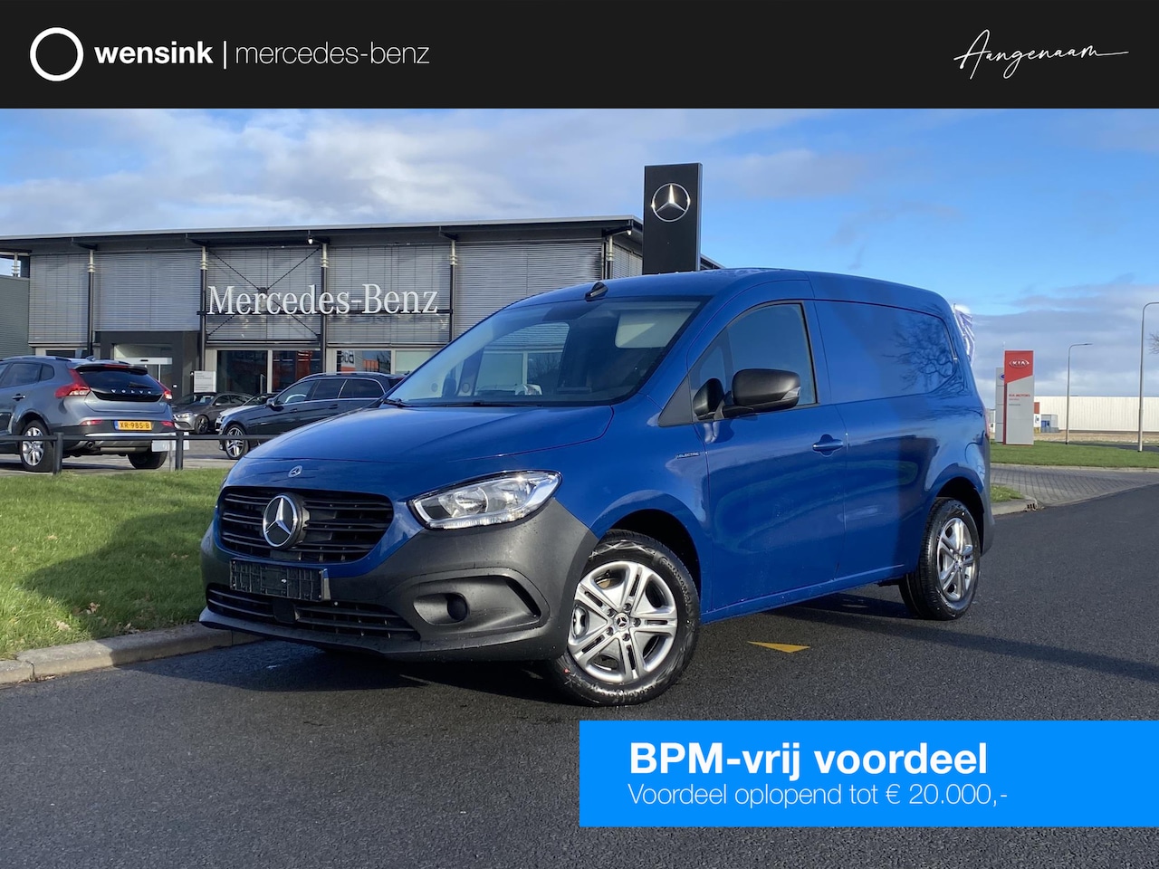 Mercedes-Benz eCitan - L1 Pro 51 kWh | TREKHAAK | 100% ELEKTRISCH | SNELLADEN | NAVIGATIE - AutoWereld.nl