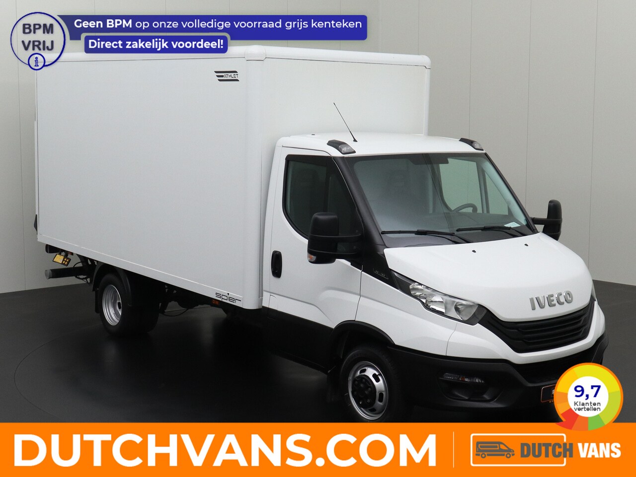 Iveco Daily - 35C16 Bakwagen+Laadklep | Airco | 3-Persoons | 750Kg Laadklep - AutoWereld.nl