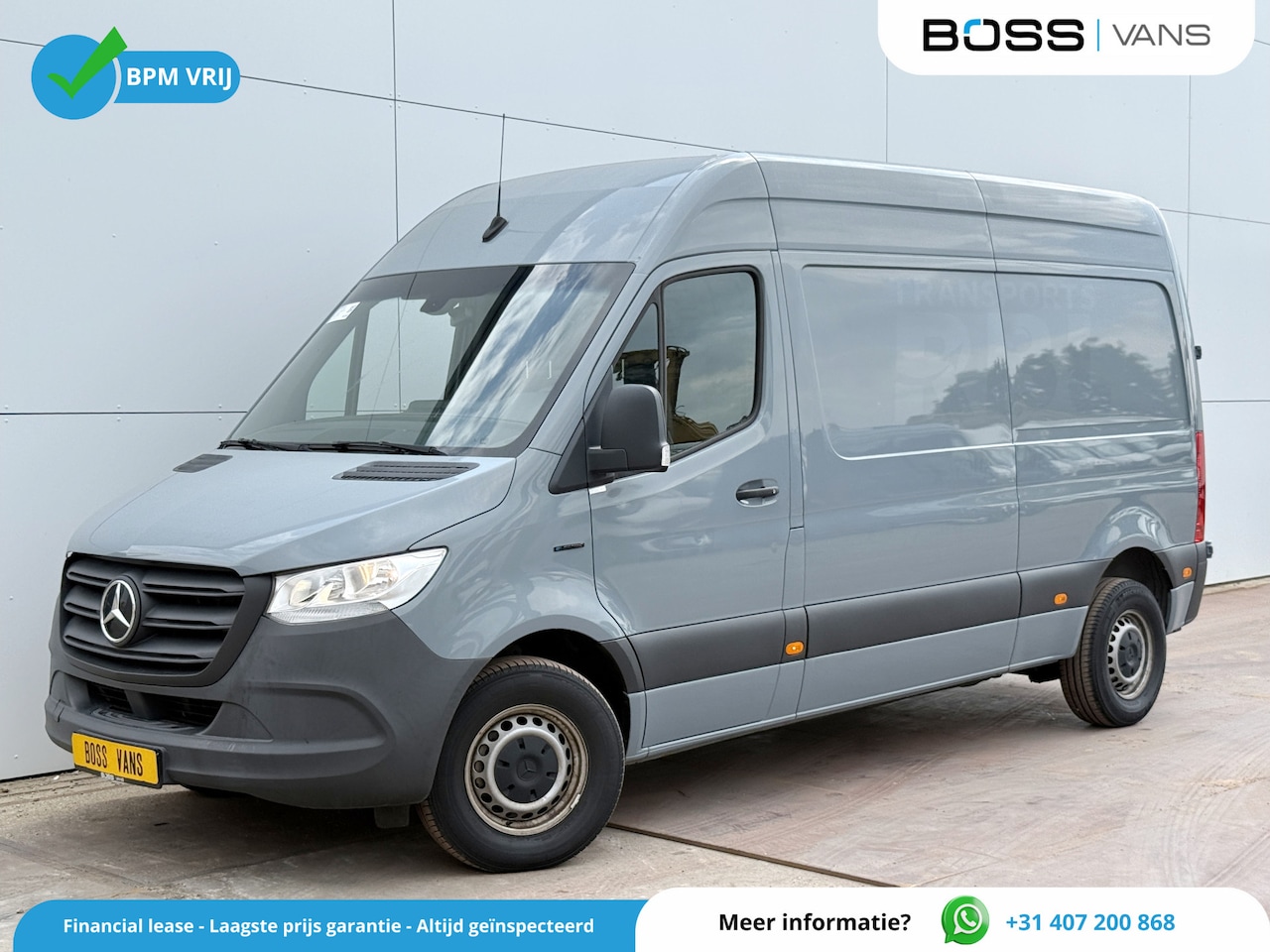 Mercedes-Benz eSprinter - 312 L2H2 Elektrisch 41kWh 120pk Climate Control Camera Stoelverwarming - AutoWereld.nl