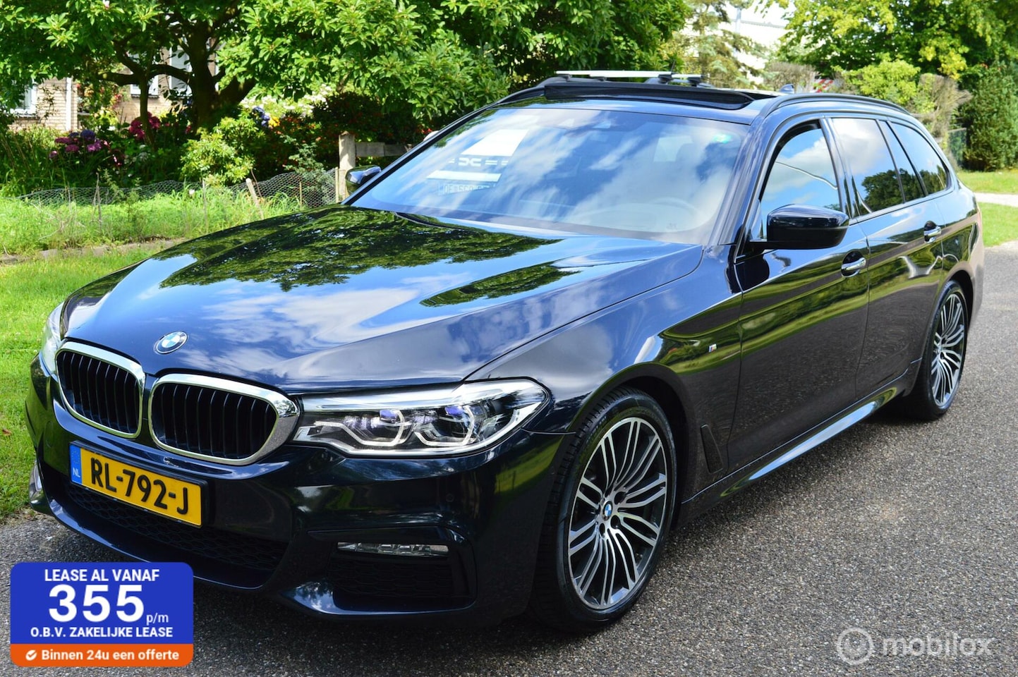 BMW 5-serie Touring - 520d / M-Sport / Panoramadak / Head-Up / - AutoWereld.nl