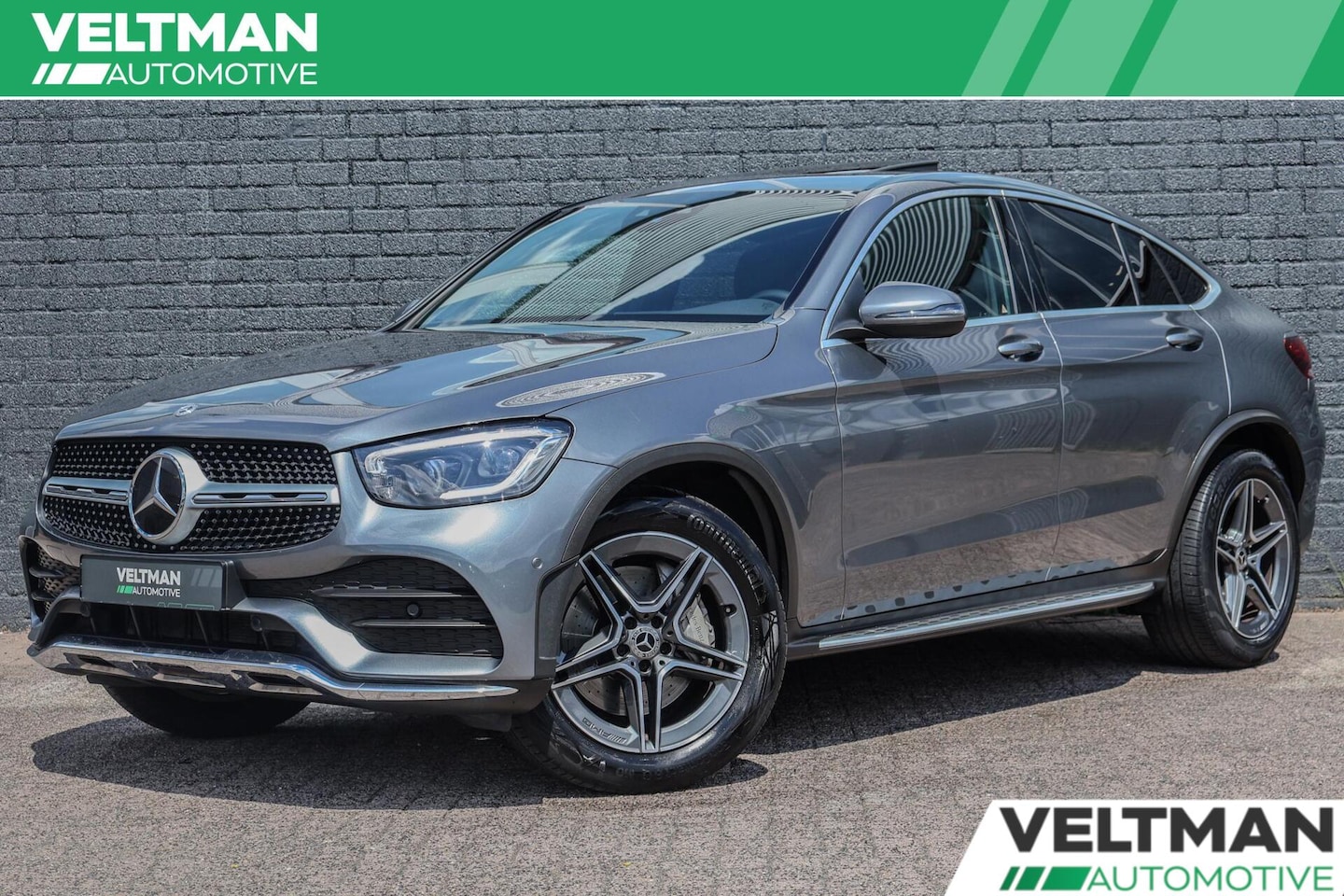 Mercedes-Benz GLC-klasse Coupé - 200 AMG LINE PANO ADAPTIVE CRUISE CAMERA NL AUTO - AutoWereld.nl