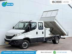 Iveco Daily - 35C16 3.0 Dubbele Cabine Kipper Dubbellucht Airco Navigatie 3.5t Trekhaak Tipper Benne