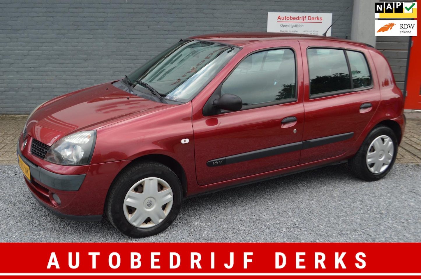 Renault Clio - 1.2-16V Privilège Luxe Airco 5Drs Stuurbekrachtiging Jaar APK - AutoWereld.nl