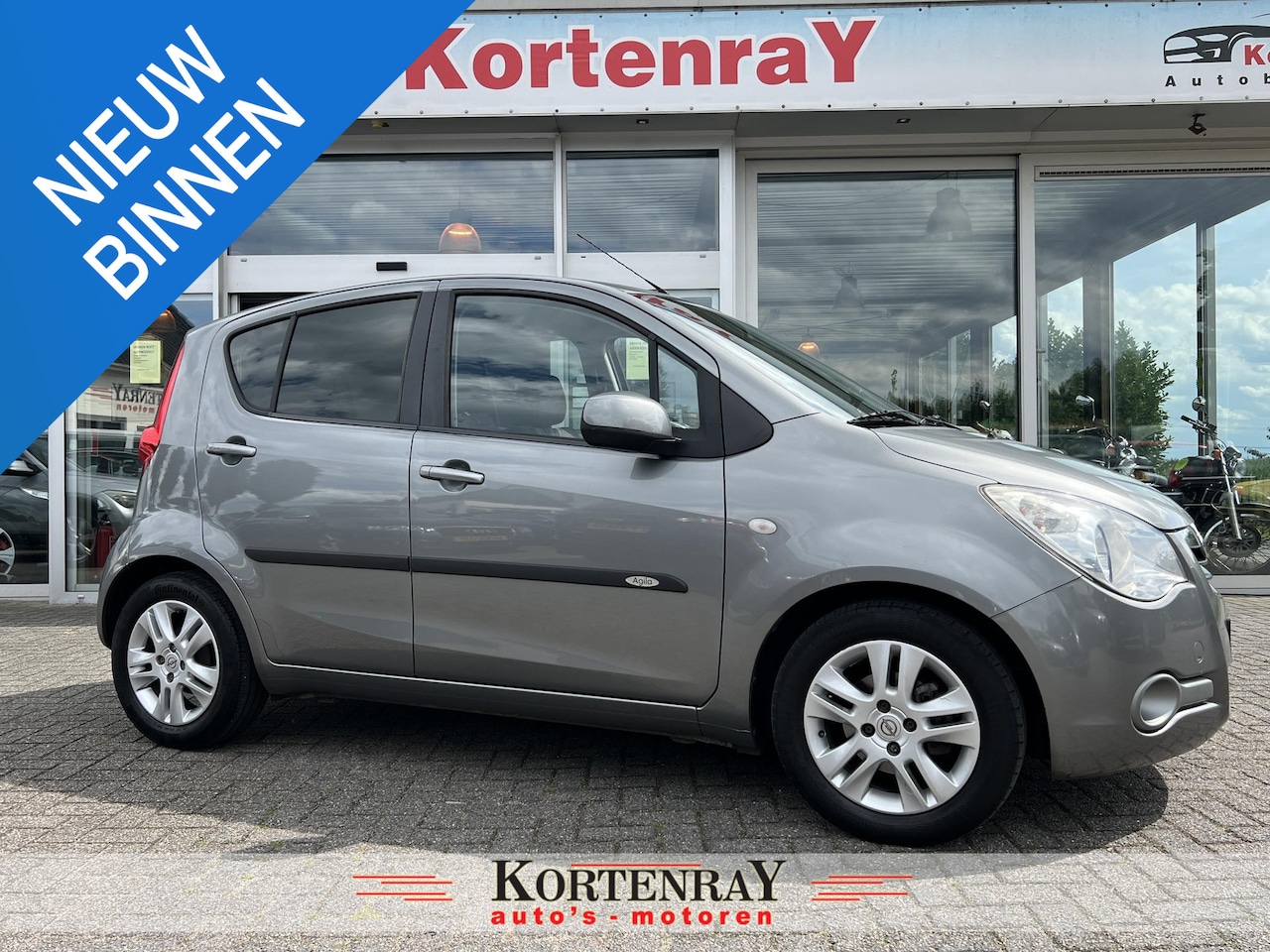 Opel Agila - 1.2 Edition airco/trekhaak/stuurbekrachtiging/leuke auto - AutoWereld.nl