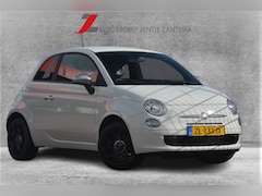 Fiat 500 - 1.2 Lounge Nette 500 sportstoelen half leren bekleding radio mp3 lmv chroompakket cv riem