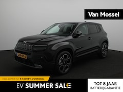 Jeep Avenger - Summit 54 kWh | Led Verlichting | 18'' lichtmetalen velgen | lederen stoelen |