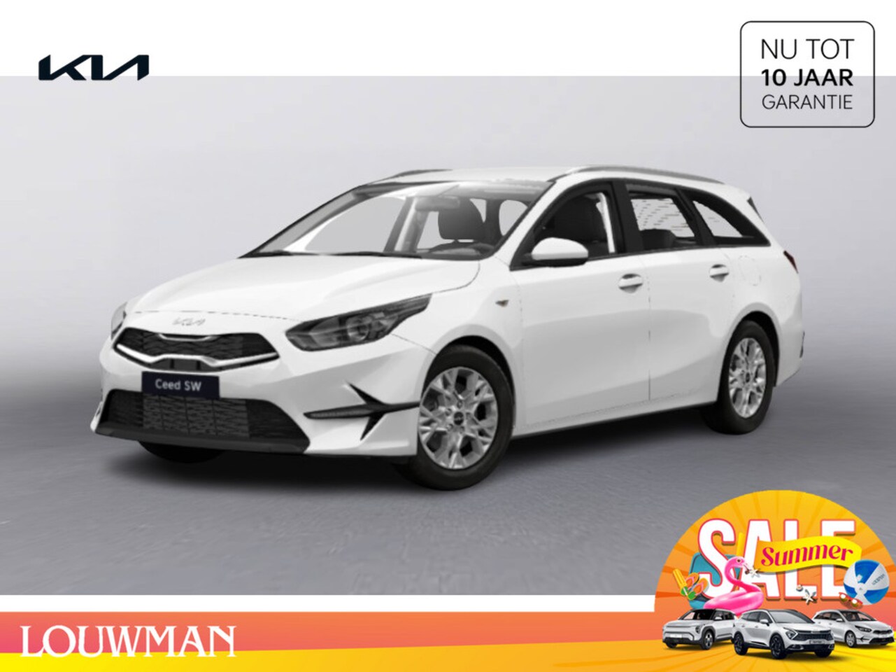 Kia Cee'd Sportswagon - Ceed ComfortLine 1.0 T-GDi Benzine FWD Stationwagen Cassa White - AutoWereld.nl