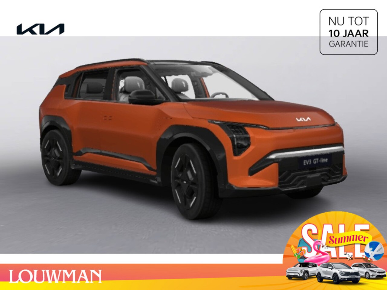 Kia EV3 - GT-Line 81.4 kWh Elektrisch FWD Crossover Terra Cotta - AutoWereld.nl