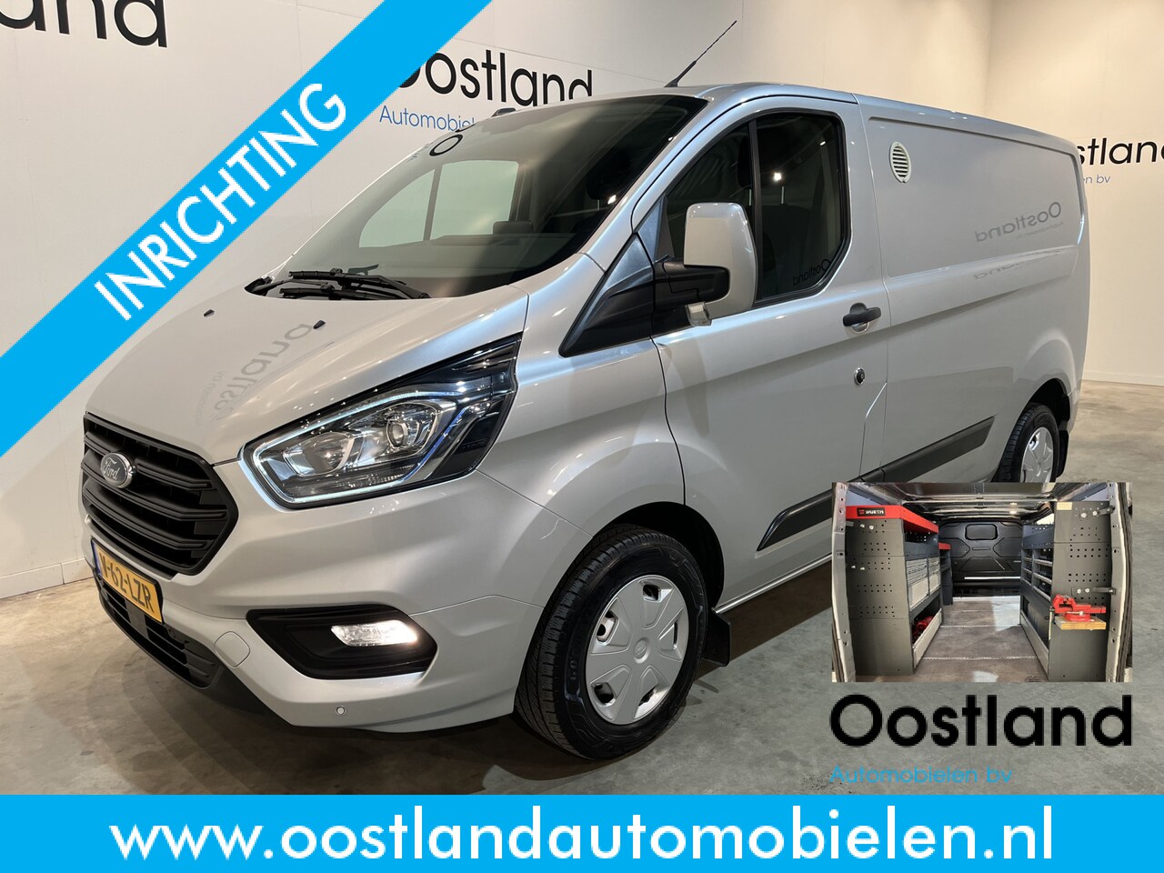 Ford Transit Custom - 300 2.0 TDCI L1H1 Trend 130 PK Servicebus / Würth Inrichting / Euro 6 / Airco / Cruise Con - AutoWereld.nl