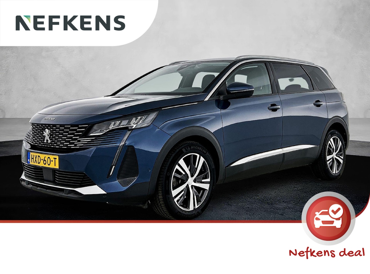 Peugeot 5008 - SUV Allure Pack 130pk Automaat | 7 Zitplaatsen | Navigatie | Achteruitrijcamera | Climate - AutoWereld.nl