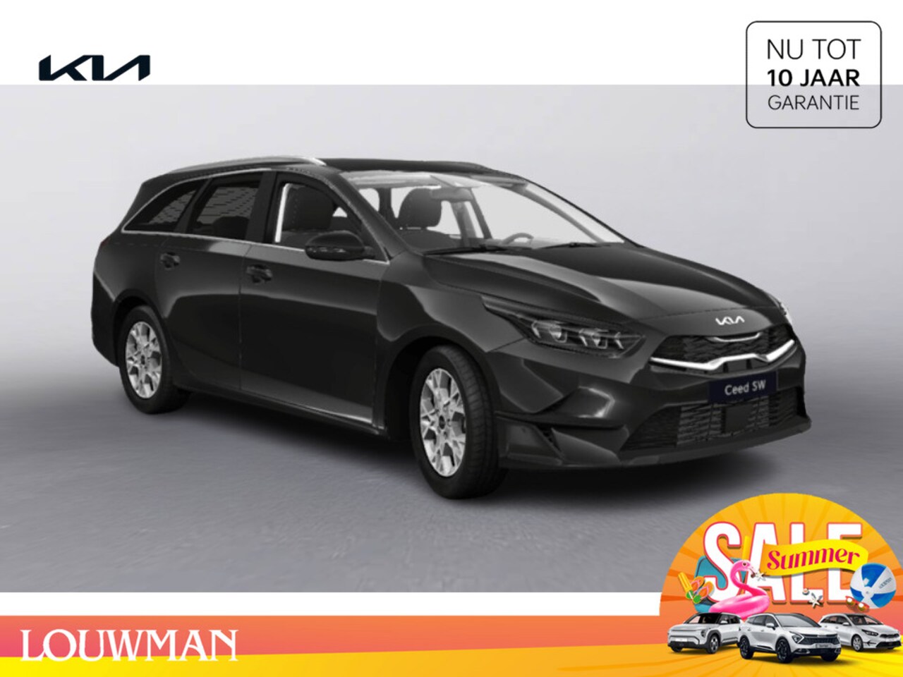 Kia Cee'd Sportswagon - Ceed DynamicPlusLine 1.0 T-GDi Benzine FWD Stationwagen Black Pearl - AutoWereld.nl