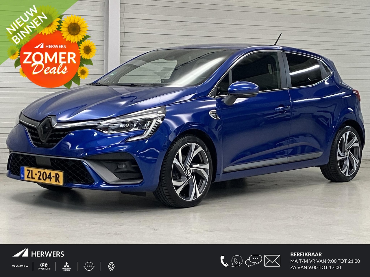 Renault Clio - 1.0 TCe R.S. Line / Sportstoelen / All Seasonbanden / 17 inch Sportvelgen / 360 Graden Cam - AutoWereld.nl