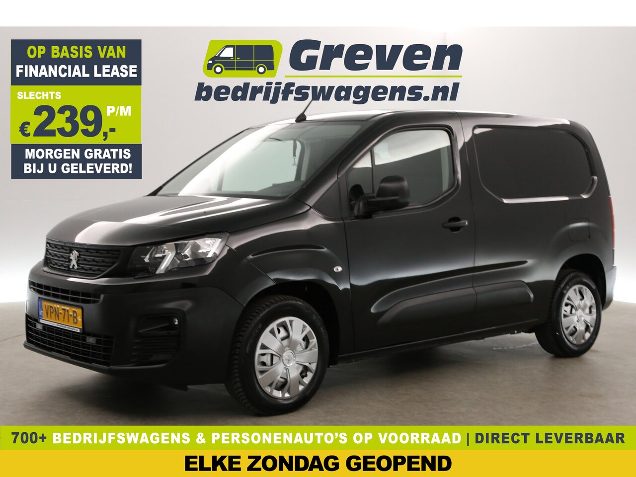 Peugeot Partner - 1.5 BlueHDI L1H1 Airco Carplay Cruise Elektrpakket - AutoWereld.nl