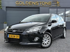 Ford Focus Wagon - 1.6 EcoBoost Titanium 1e Eigenaar, Clima, Cruise, PDC V+A, Stoelverwarming, Trekhaak, 6-ba
