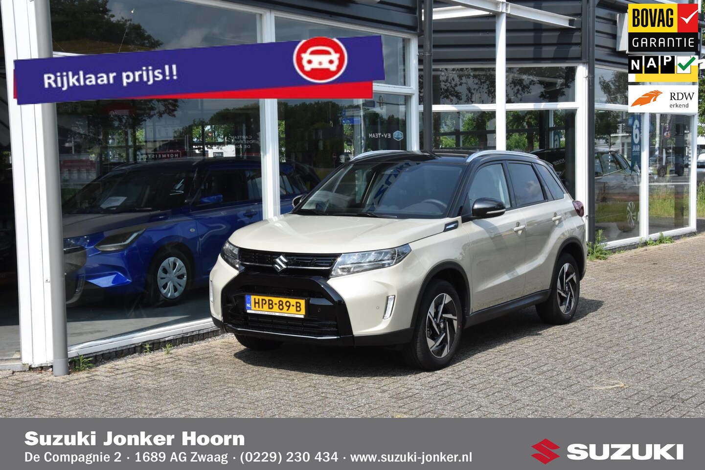 Suzuki Vitara - 1.4 Boosterjet Style -DEMO- Smart Hybrid - AutoWereld.nl