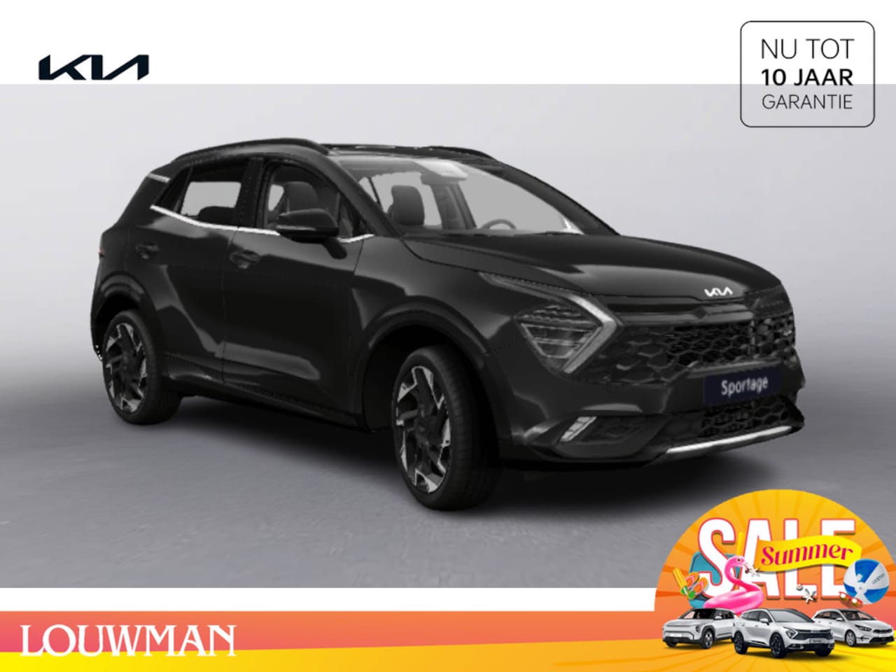 Kia Sportage - GT-PlusLine 1.6 T-GDi Plug-in Hybrid Elektrisch + Benzine AWD SUV Black Pearl - AutoWereld.nl