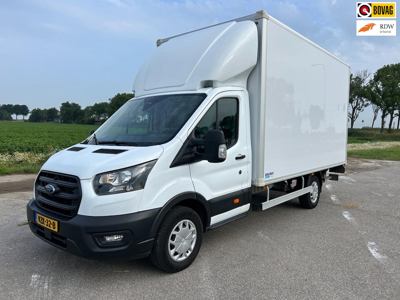 Ford Transit - 350 2.0 TDCI 130PK Trend Bakwagen met laadklep BPM vrij - AutoWereld.nl