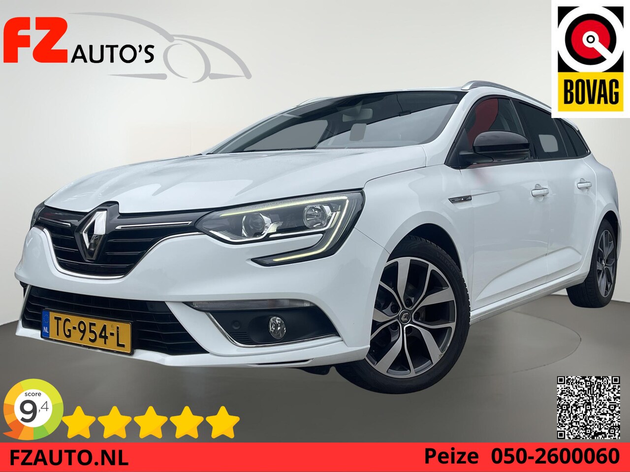 Renault Mégane Estate - 1.3 TCe Limited - 200PK - Cruise Control - Navigatie - AutoWereld.nl