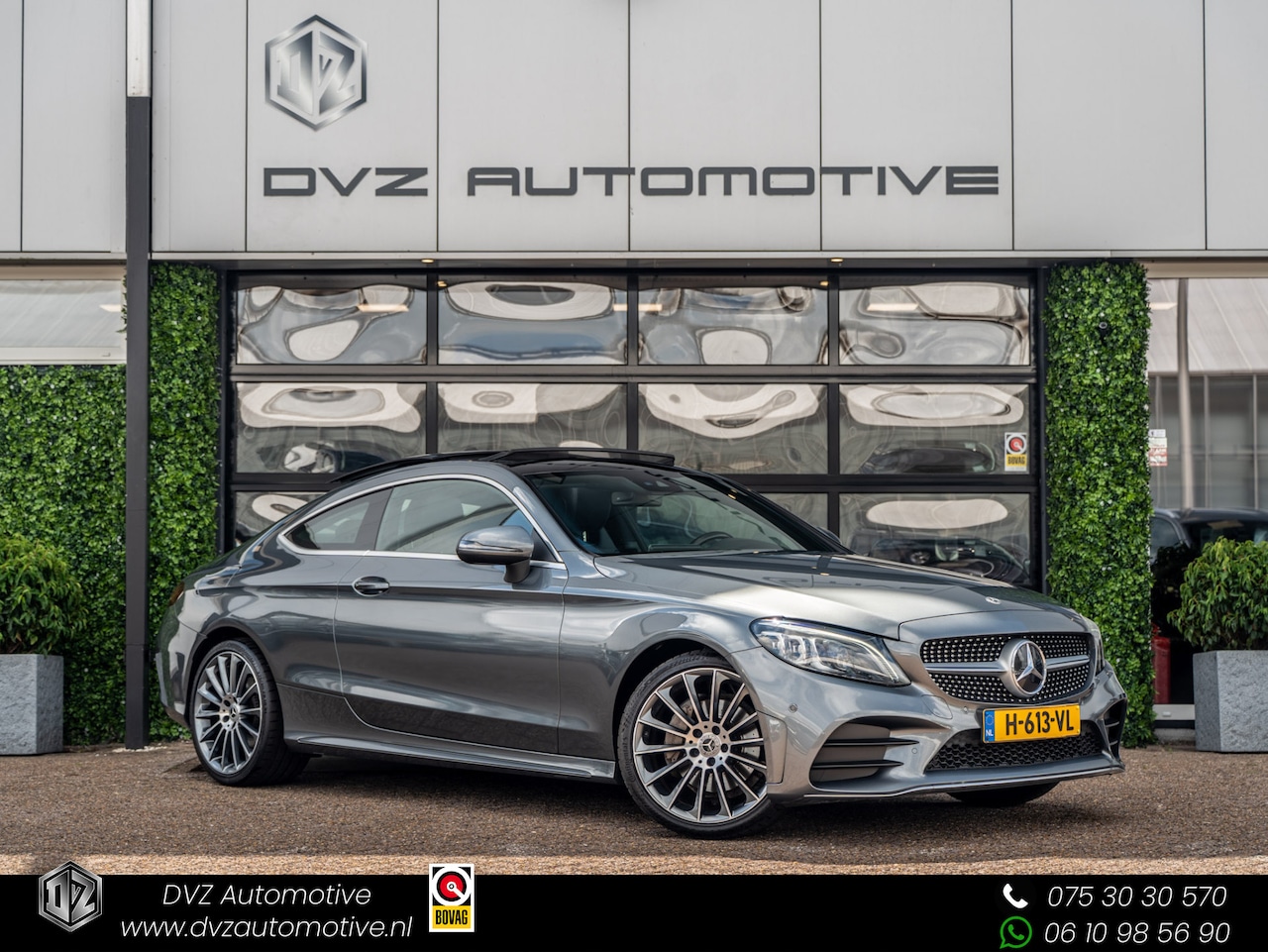 Mercedes-Benz C-klasse Coupé - 200 4M AMG | Pano | Facelfit | Full Options - AutoWereld.nl