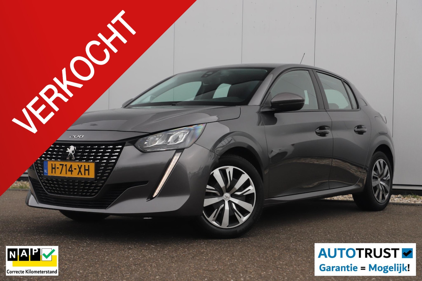 Peugeot 208 - 1.2 PureTech Active Nieuwe DB Riem! Navigatie Carplay Android Airco Cruise Control - AutoWereld.nl