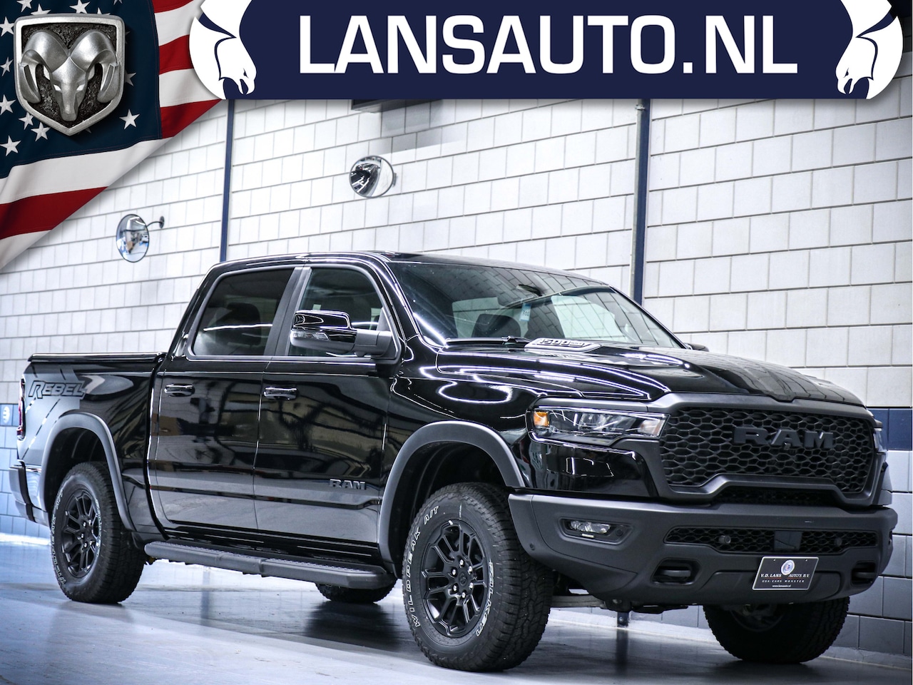 Dodge Ram 1500 - Rebel Night | 3.0 V6 Twin Turbo | 420 PK - AutoWereld.nl