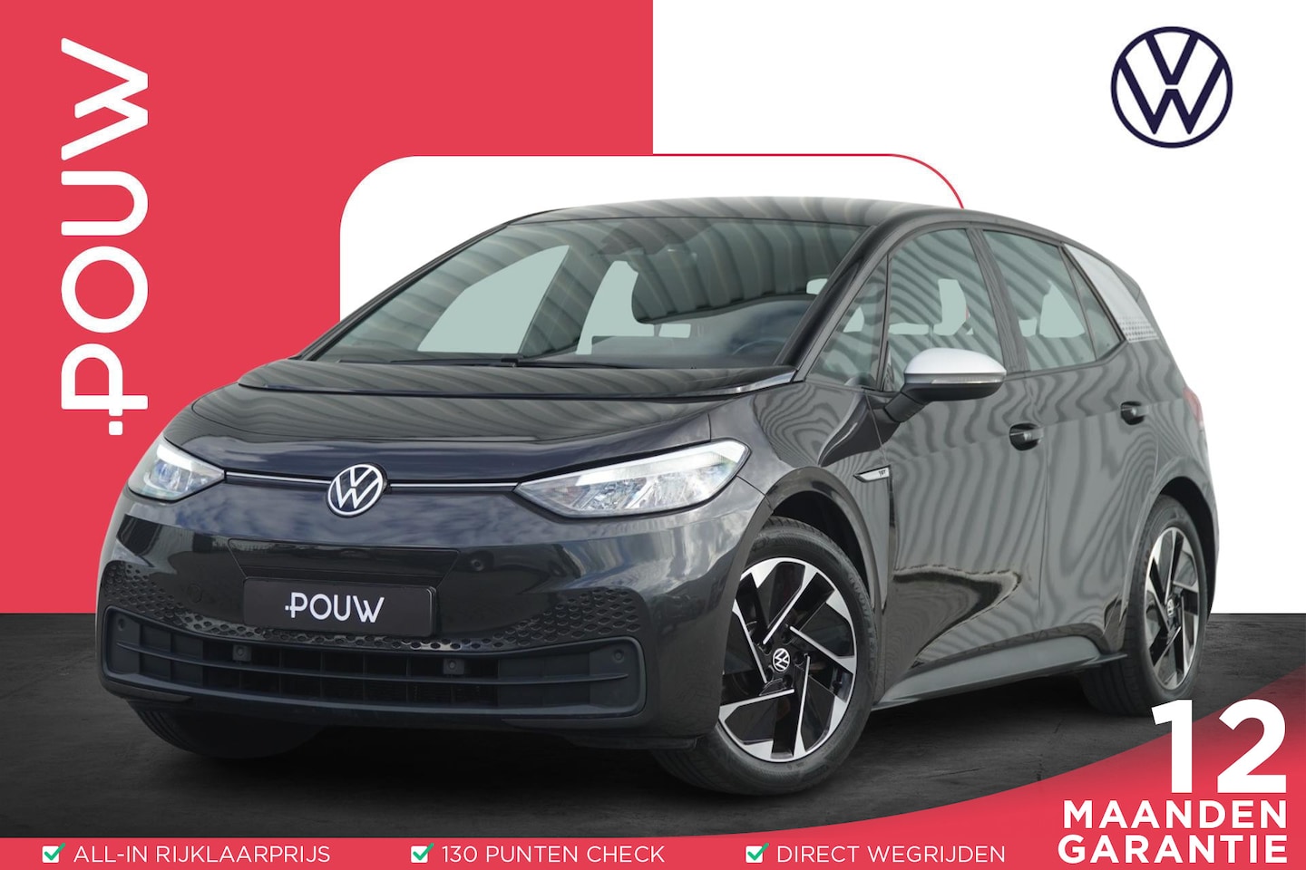 Volkswagen ID.3 - 204pk First 58 kWh | SoH 91% | Trekhaak | Navigatie - AutoWereld.nl