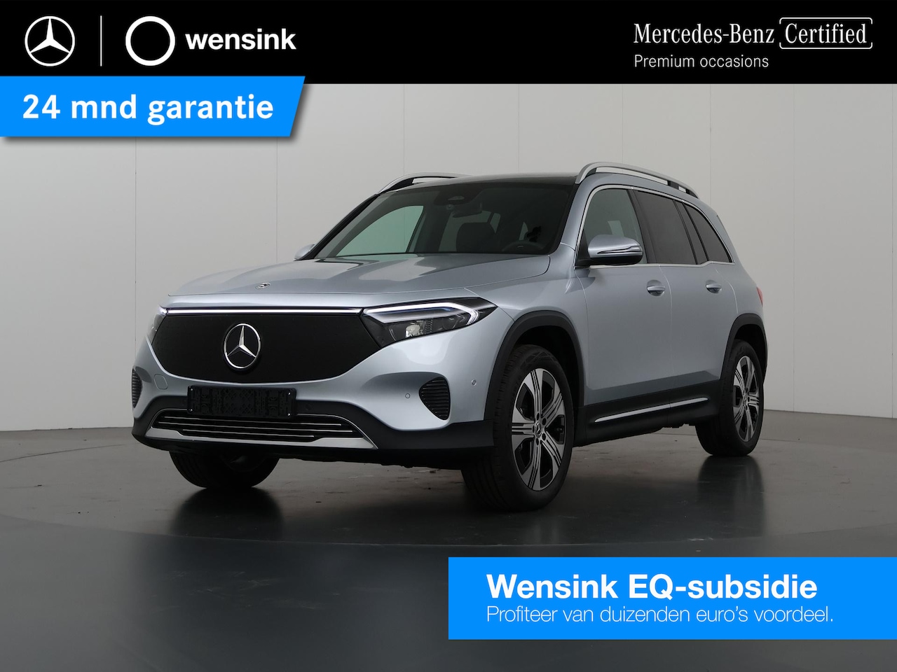 Mercedes-Benz EQB - 250+ Luxury Line 71 kWh | Panoramaschuifdak | Winter-pakket | Trekhaak | 360 graden camera - AutoWereld.nl