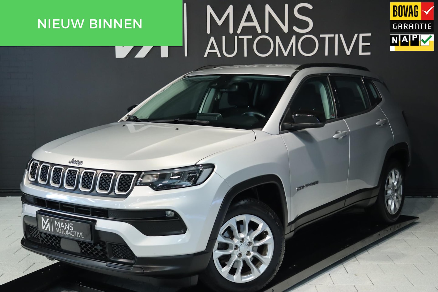 Jeep Compass - 1.3T Longitude / CAMERA / STOEL+STUURVERW / CARPLAY / LED - AutoWereld.nl