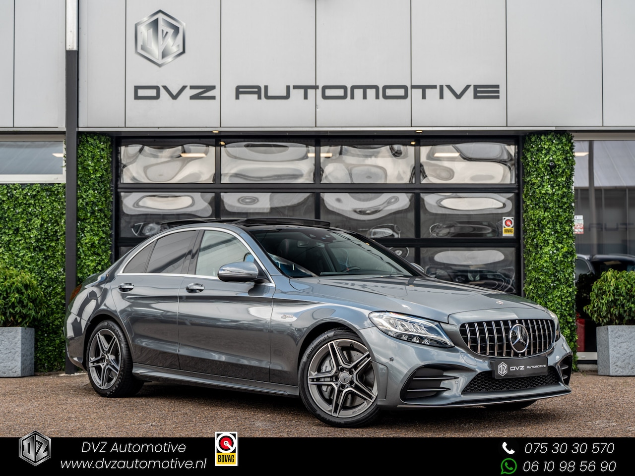 Mercedes-Benz C-klasse - AMG 43 4MATIC Premium | Pano | Distronic | Sport Uitlaat - AutoWereld.nl