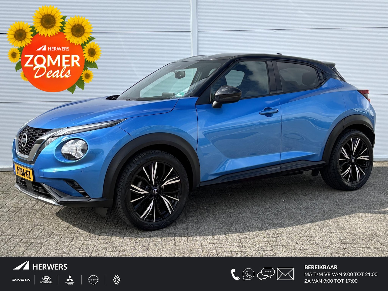 Nissan Juke - 1.0 DIG-T N-Design / Navigatie / Boekjes + Dealeronderhouden / All-season banden / Climate - AutoWereld.nl