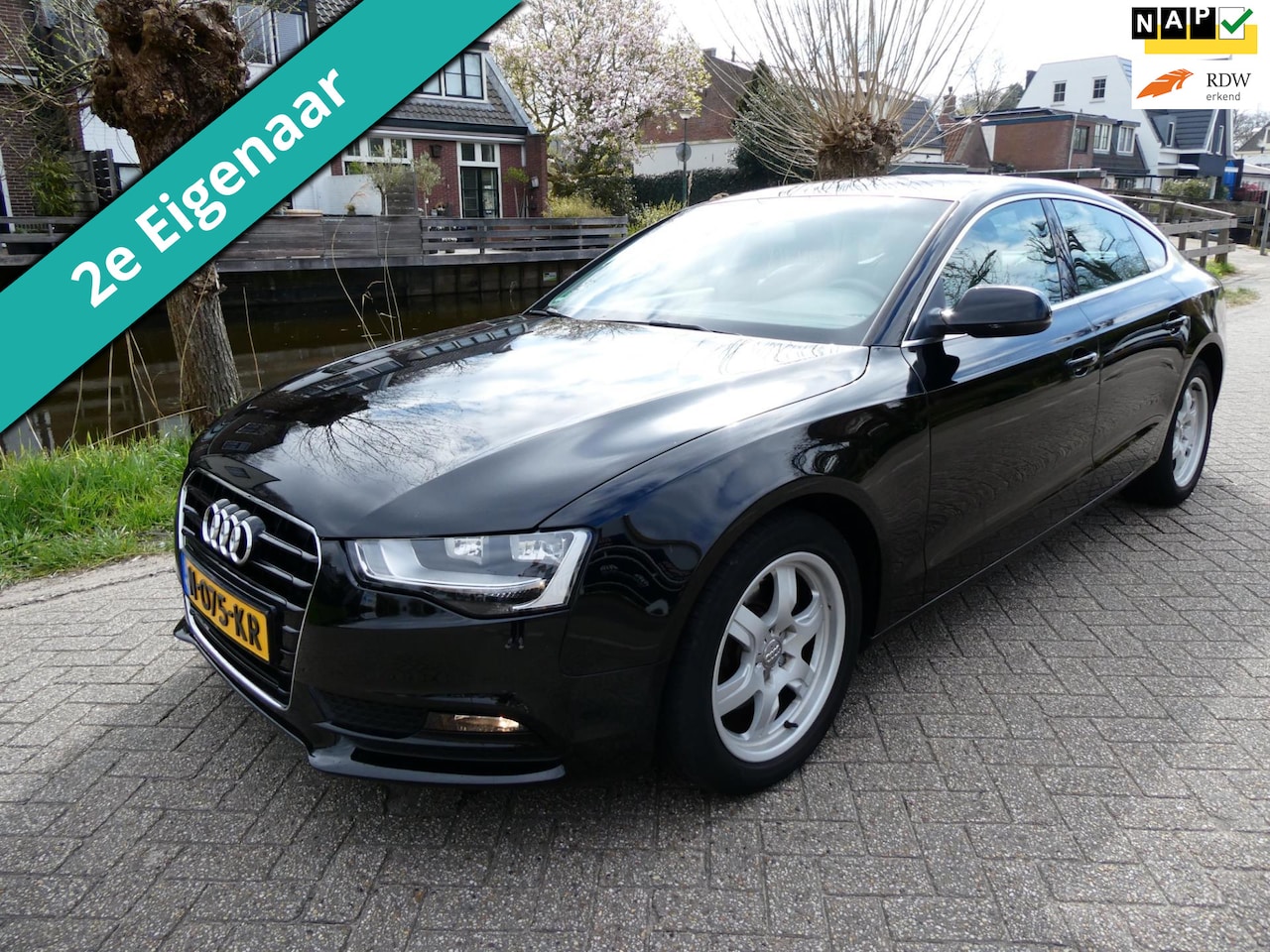 Audi A5 Sportback - 1.8 TFSI 170pk Clima LED 6-bak 2e eigenaar Historie - AutoWereld.nl