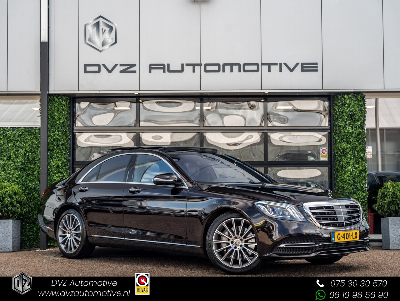 Mercedes-Benz S-klasse - 560 4Matic Premium Plus | Night Vision | Burmester 4D | Chauffeur Pakket - AutoWereld.nl
