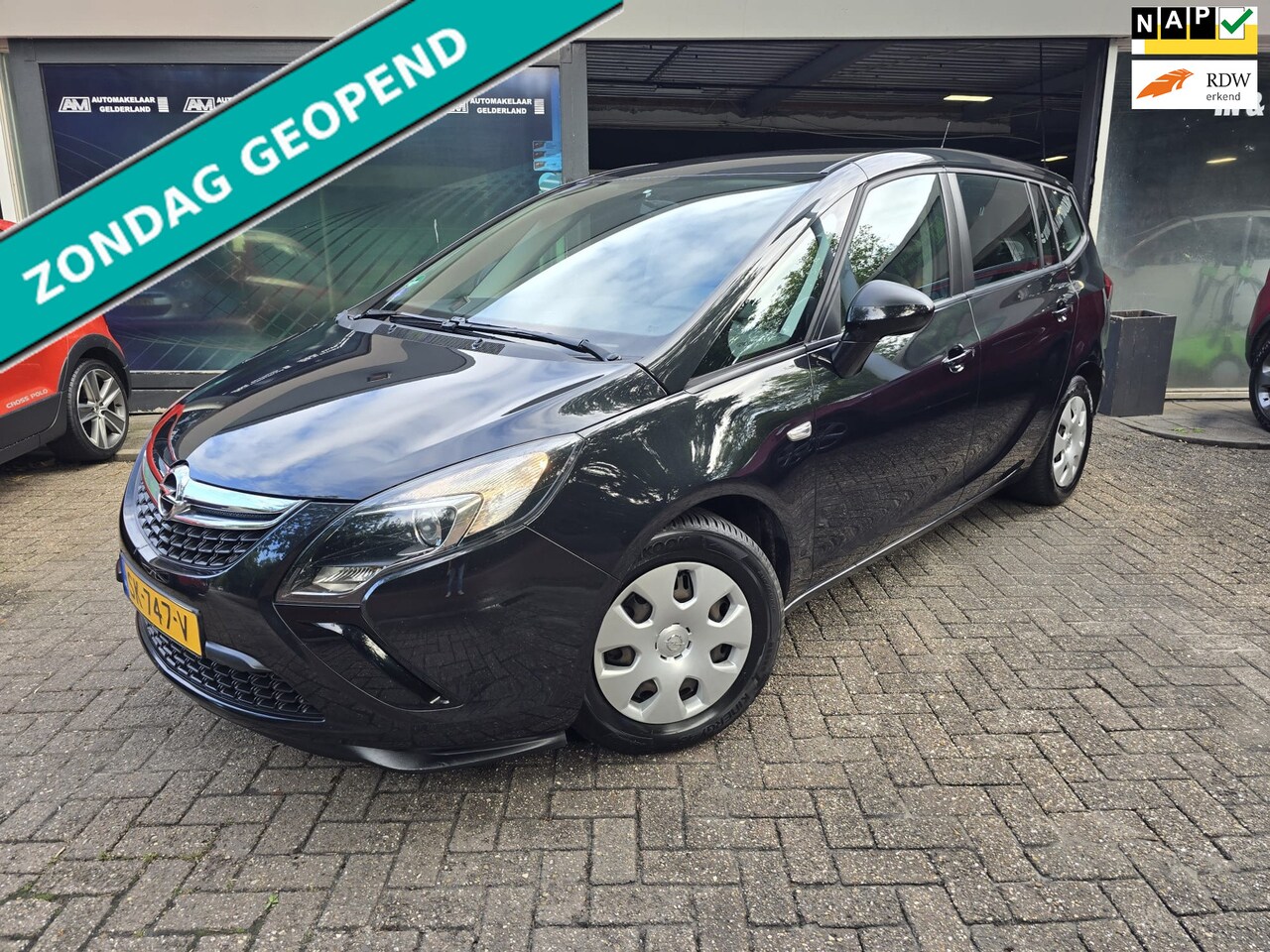 Opel Zafira Tourer - 1.4 Edition 7p. | 12MND GARANTIE | NW APK | AIRCO | CRUISE | 7PERS | - AutoWereld.nl