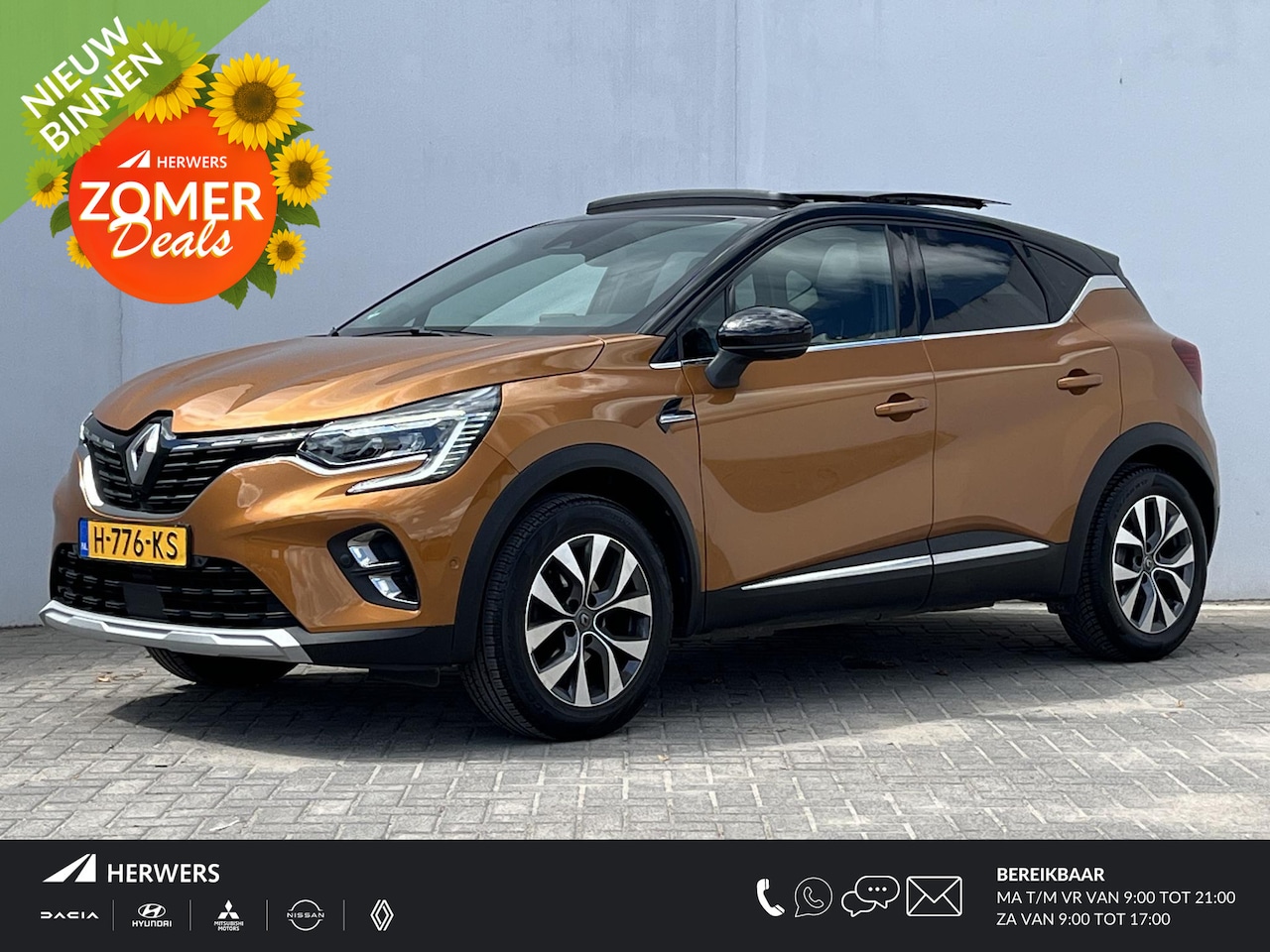 Renault Captur - 1.0 TCe 100 Intens / Dealeronderhouden / Trekhaak (Trekgewicht 1.200kg) / Elektrische Glaz - AutoWereld.nl