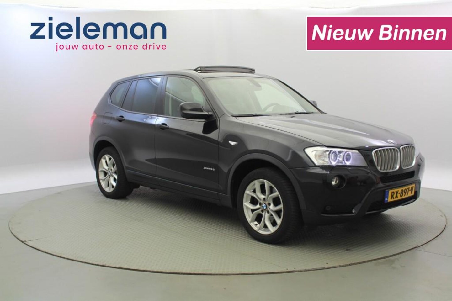 BMW X3 - Xdrive35i High executive automaat - Pano, Navi, Stoelverw. - AutoWereld.nl