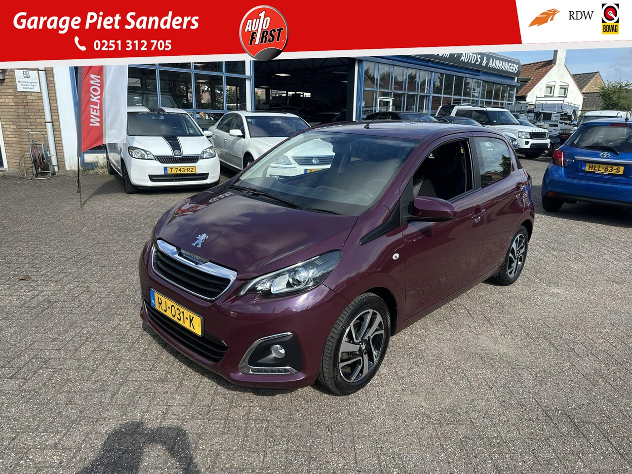 Peugeot 108 - 1.0 e-VTi Allure I Airco I 5DRS I LM-Velgen I Bluetooth I NL-Auto - AutoWereld.nl