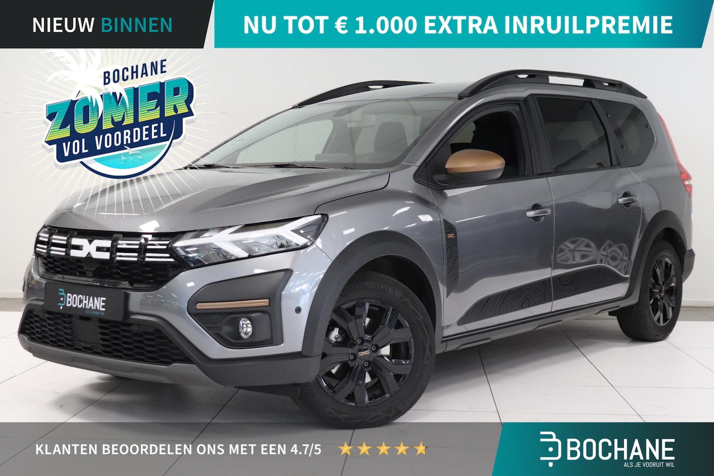 Dacia Jogger - 1.6 Hybrid 140 Extreme 7p. | Camera | Navigatie | Climate control | Cruise control | Apple - AutoWereld.nl