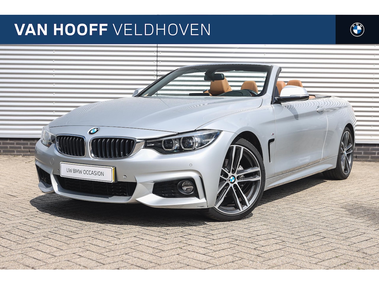BMW 4-serie Cabrio - 420i High Executive M Sport Automaat / Sportstoelen / Comfort Access / LED / Stoelverwarmi - AutoWereld.nl