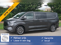 Ford Transit Custom - 320L 170PK DC JWR Edition AUT BPM VRIJ Navi, ACC, Trekhaak, 360° Cam, 19" Velgen NR. 744