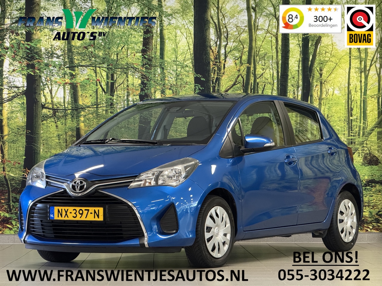 Toyota Yaris - 1.0 VVT-i Style | Cruise Control | Bluetooth | Airconditioning | Lane Assist | Brake Assis - AutoWereld.nl