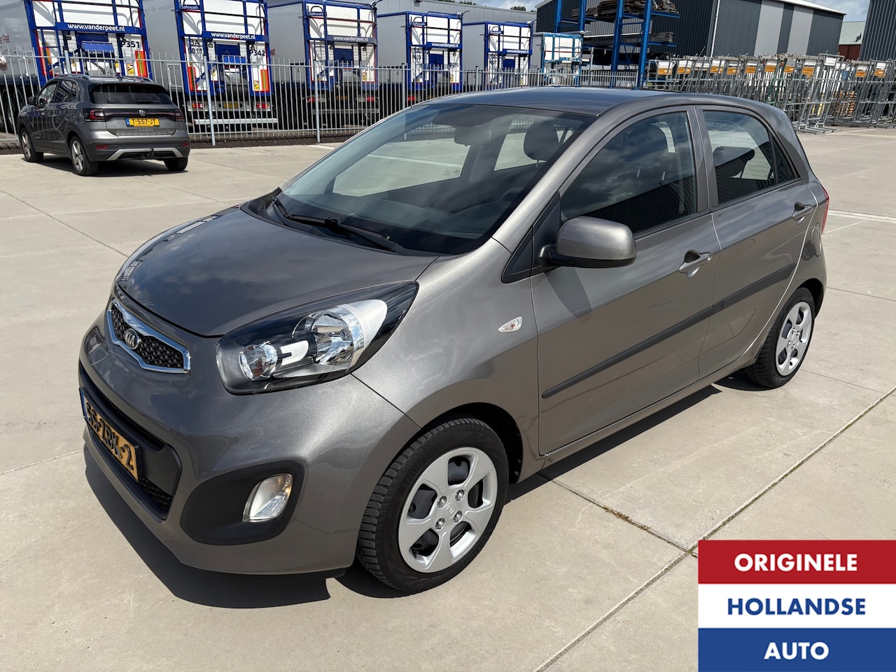 Kia Picanto - 1.2 CVVT VOL Automaat Airco Carplay Navi BT AUX - AutoWereld.nl
