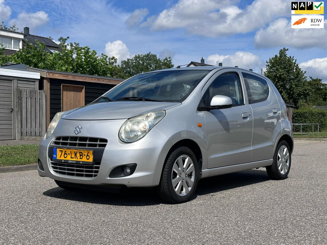 Suzuki Alto - 1.0 Exclusive Airco*NAP*Nieuwe APK*LM velgen*Elektrische ramen*2e eigenaar* - AutoWereld.nl