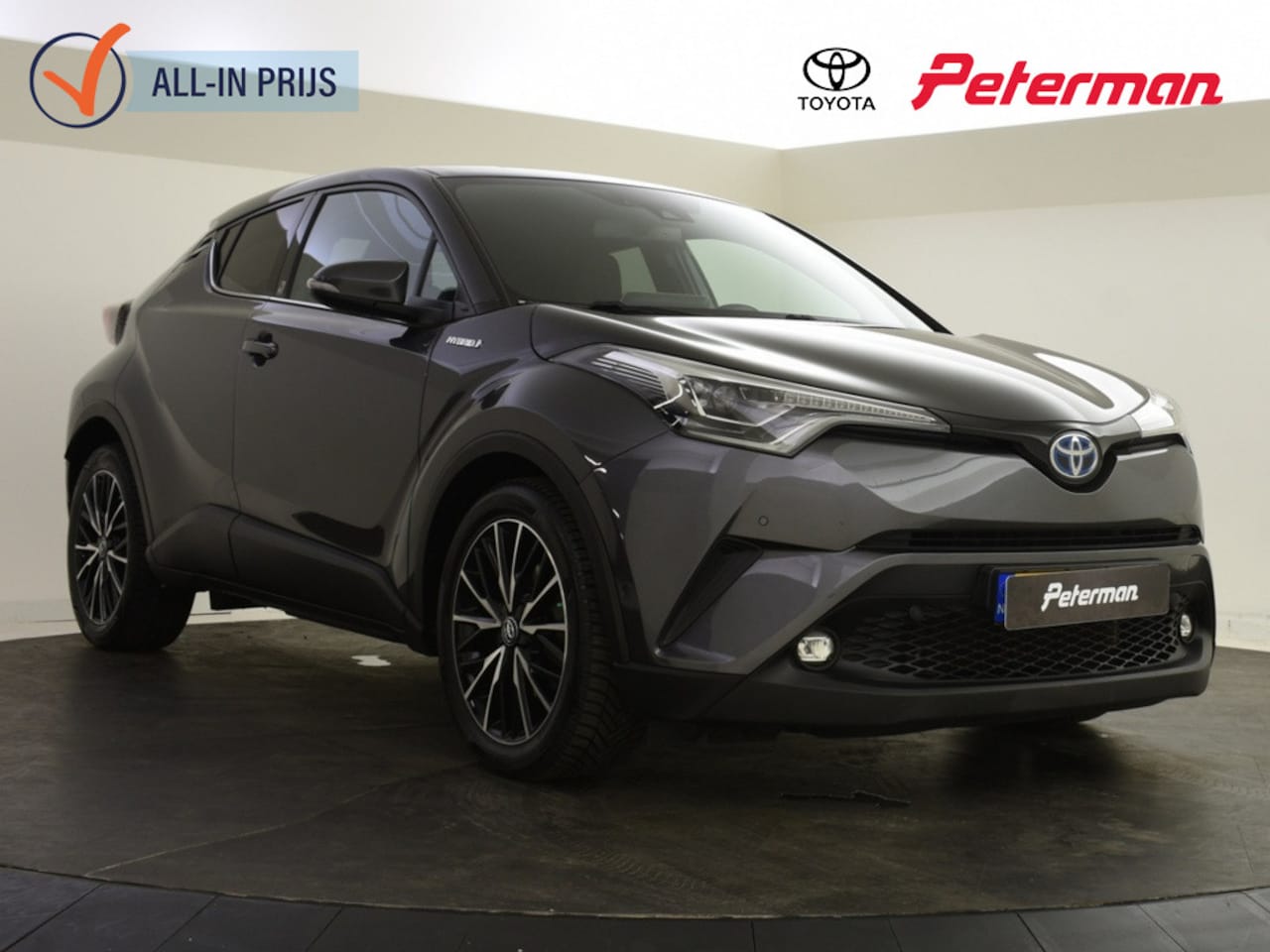 Toyota C-HR - 1.8 Hybrid Bi-Tone | PDC | BSM | - AutoWereld.nl