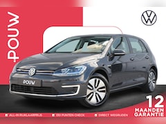 Volkswagen e-Golf - 136pk E-DITION | SoH 95% | Navigatie | Leer | Stoelverwarming | Active Info Display
